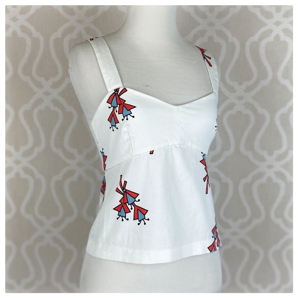 Zara Tops - Zara Trafaluc Geometric Pattern Top